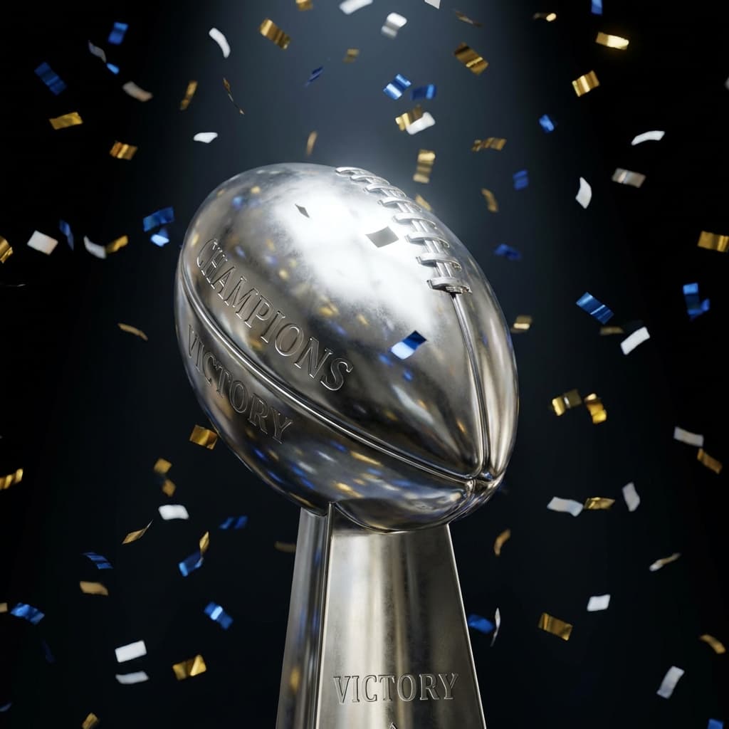 NFL Playoff Trophy